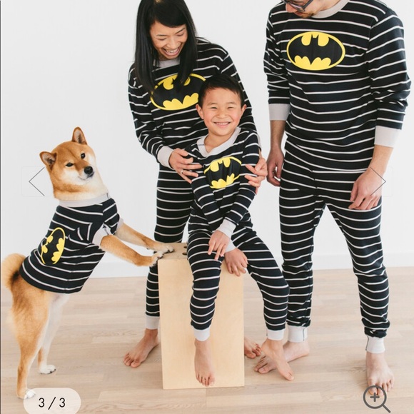 Hanna Andersson NWOT Women Batman long Sleeve shirt pajama - Picture 3 of 9